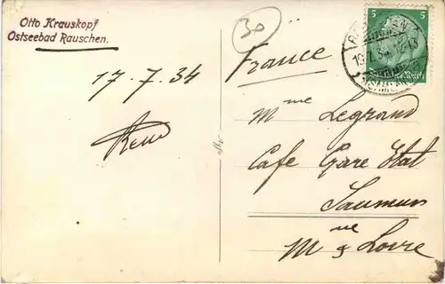 Ostseebad Rauschen -435552