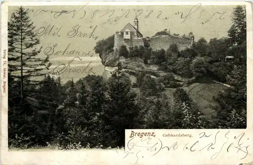 Vorarlberg/Bregenz, Lindau und Umgebung - St. Gebhardsberg -335332