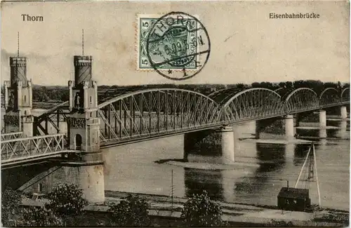 Thorn - Eisenbahnbrücke -435612