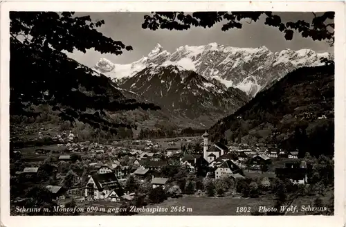 Schruns m. Montafon gegen Zimbaspitze -359190
