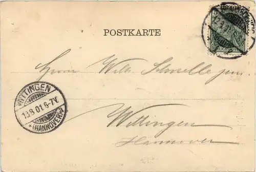 Braunschweig, Weberstrasse und Andreaskirche -360292