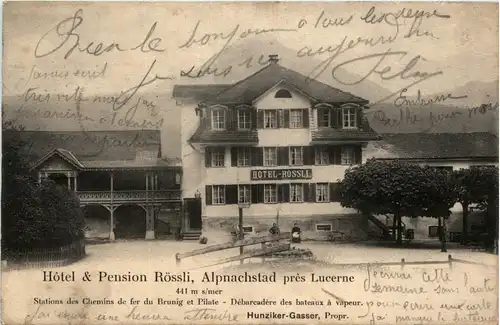 Alpnachstad - Hotel Rössli -435254