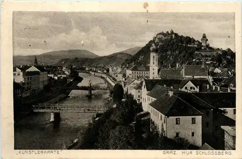 Graz/Steiermark - Mur, Schlossberg -335990