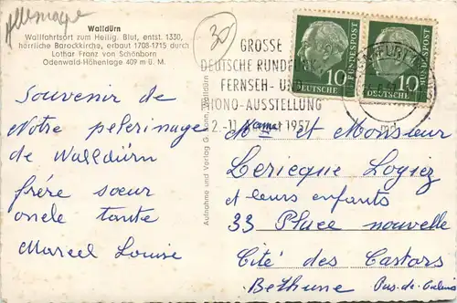 Walldürn, Kirche und Wallfahrtsplatz -360878