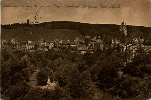 Wiesbaden, Nerotal, Anlagen mit Kriegerdenkmal -359938