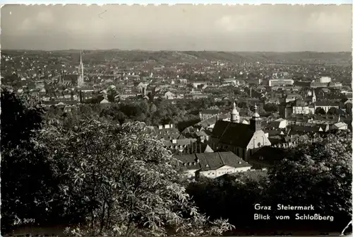 Graz/Steiermark - Blick vom Schlossberg -336174