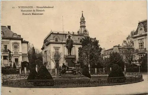 Wiesbaden, Bismarck-Denkmal -360038