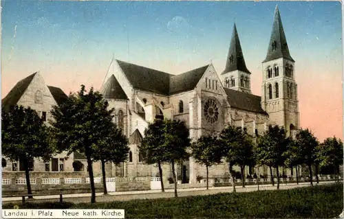 Landau Pfalz, Neue Kath. Kirche -360524