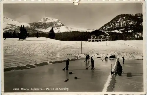 Crans sur Sierre - Partie de Curling -434850