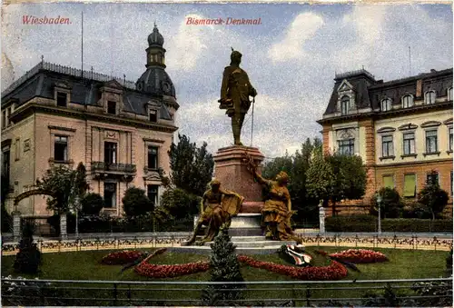 Wiesbaden, Bismarck-Denkmal -360006