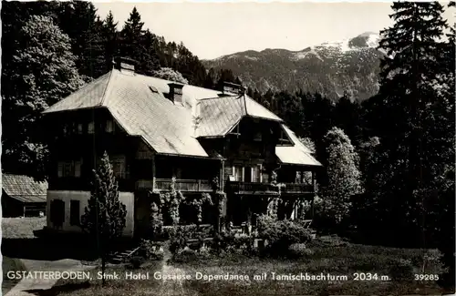 Admont/Gesäuse und Umgebung - Gstatterboden, Hotel Gesäuse und Dependance mit Tamischbachturm -336660