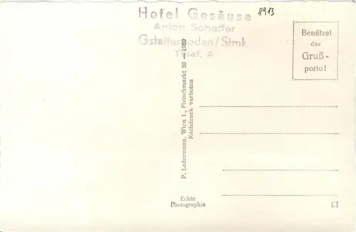 Admont/Gesäuse und Umgebung - Gstatterboden, Hotel Gesäuse und Dependance mit Tamischbachturm -336660