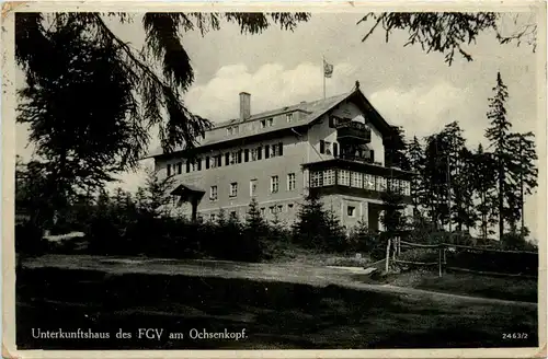 Unterkunftshaus des FGV am Ochsenkopf bei Fleckl -361714