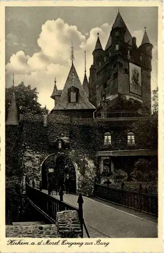 Cochem, Eingang zur Burg -360344