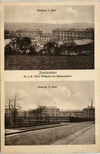Zweibrücken, Kaserne -360418