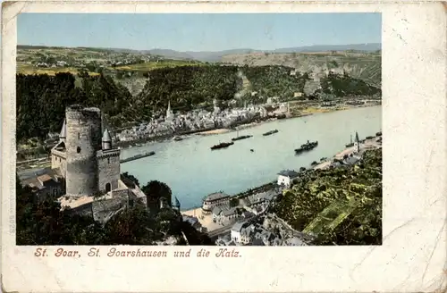 St. Goar, St. Goarshausen und die Katz -360734