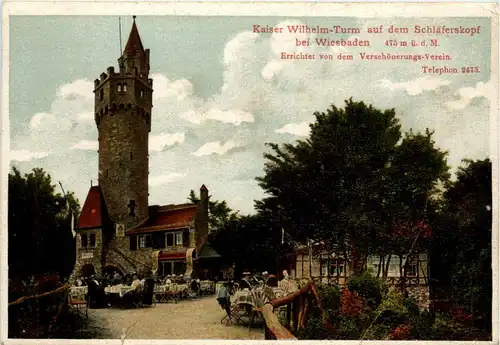 Kaiser-Wilhelm-Turm auf dem Schläferskopf bei Wiesbaden -360872