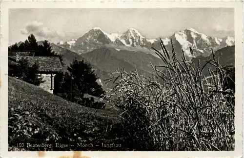 Beatenberg, Eiger-Mönch-Jungfrau -360972