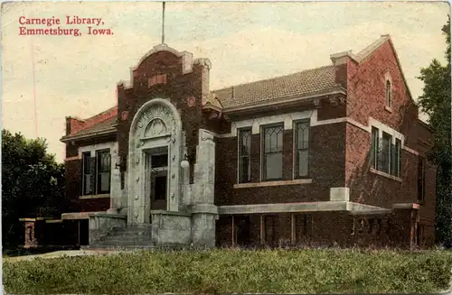 Emmetsburg - Carnegie Library -436034