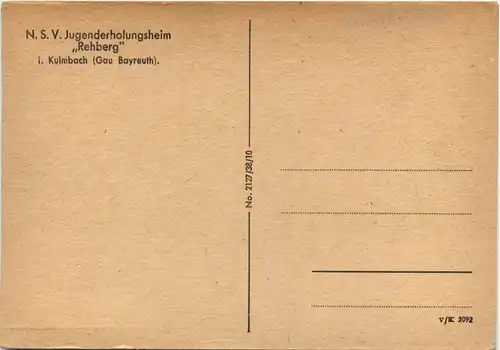 Kulmbach, Jugenderholungsheim Rehberg -361070