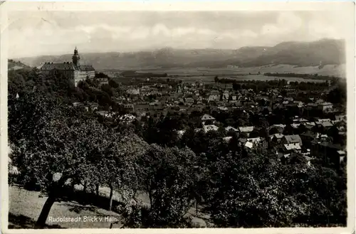 Rudolstadt, Blick vom Hain -359478