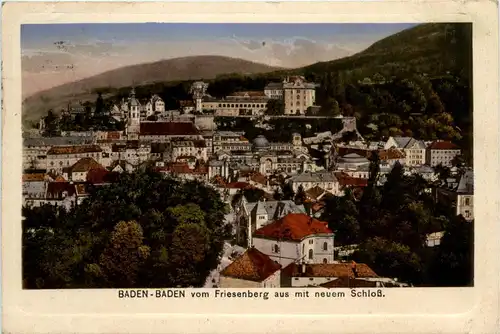 Baden-Baden vom Friesenberg aus mit neuem Schloss -360298