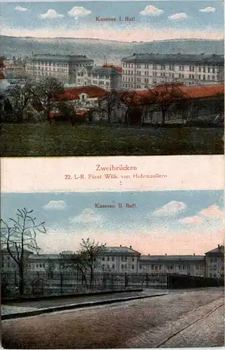 Zweibrücken, Kaserne -360416