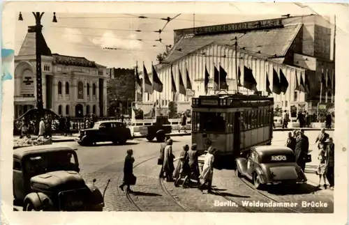 Berlin - Weidendammer Brücke - Strassenbahn -407962