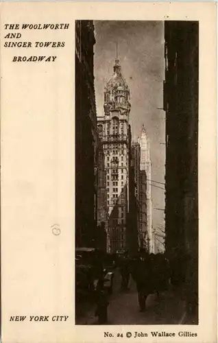 New York City - Woolworth Tower -436414
