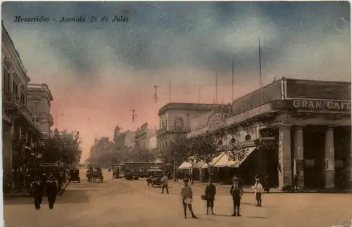 Uruquay - Montevideo - Avenida 18 de Julio -435878