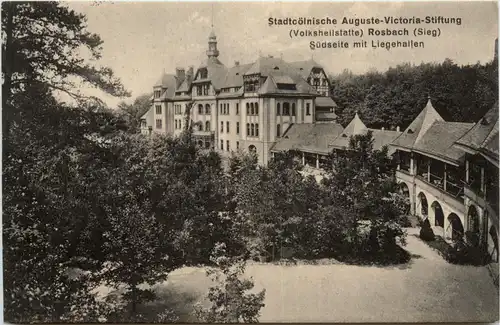 Rosbach, Auguste-Victoria-Stiftung, Südseite -361656