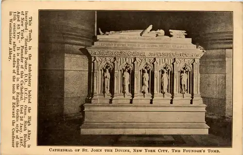 New York - Cathedral of St. John -436524