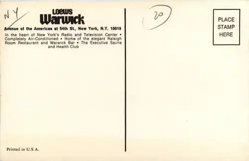 New York City - Loews Warwick -436238