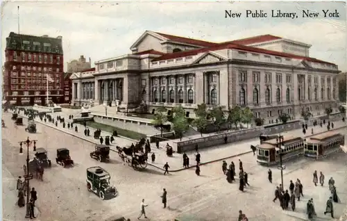 New York City - New Public Library -436318