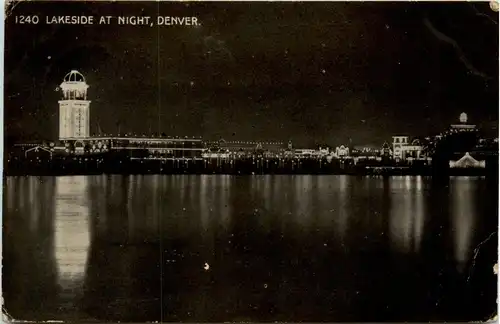 Denver - Lakeside at Night -437010