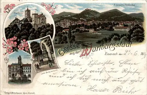 Gruss aus Eisenach - Litho -437228