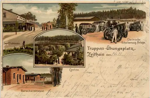 Truppen-Übungsplatz Zeithain - Litho -437268