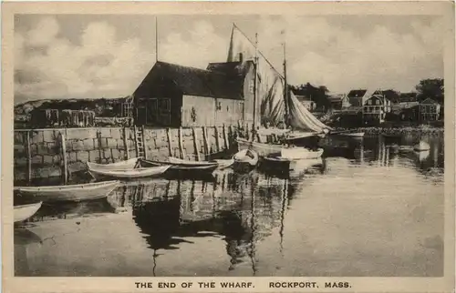 Rockport - End of the Wharf -436168