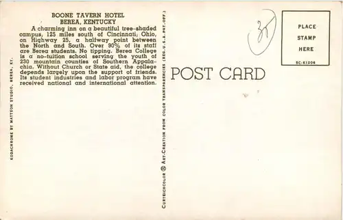 Berea - Boone Tavern Hotel -436052