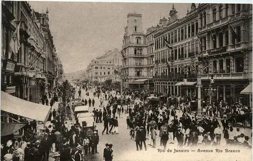 Brasil - Rio de Janeiro - Avenue Rio Branco -435650