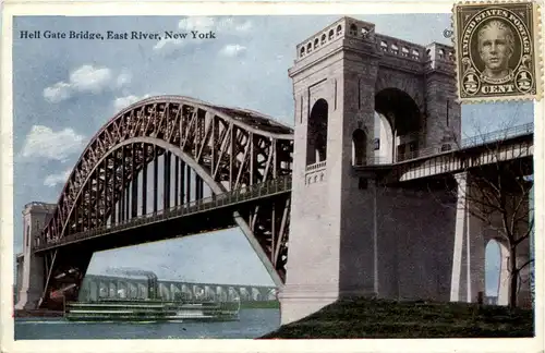 New York City - Hell Gate Bridge -436268