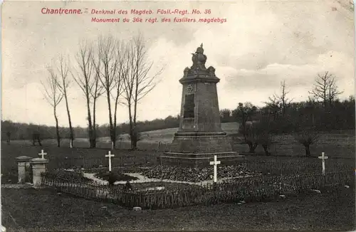 Chantrenne - Denkmal des Magdeburger Regiments -437508