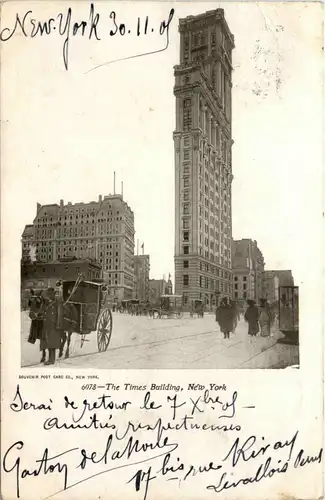 New York City - The Times Building -436236