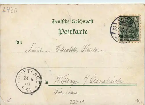 Eutin - Voss Haus - Litho -437218