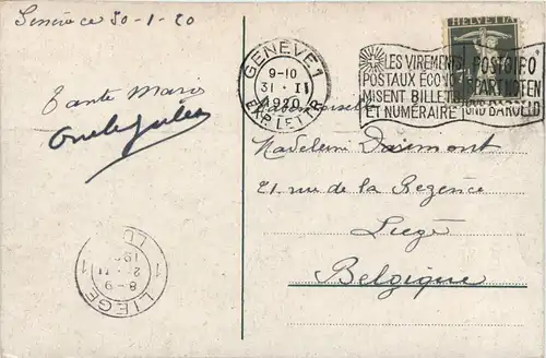 Geneve - Rue du Mont Blanc -437588