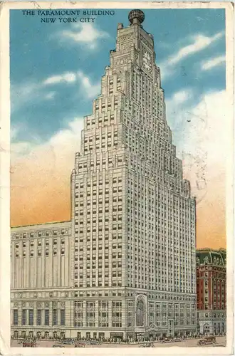 New York City - Paramount Building -436396