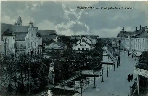 Bad Wörishofen/Bayern/Schwaben/Unterallgäu - Kneippstrasse mit Kasino -337714