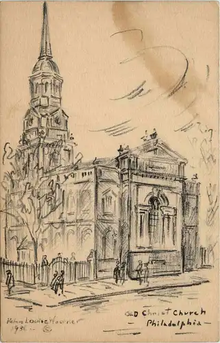 Philadelphia - Old Christ church -436728