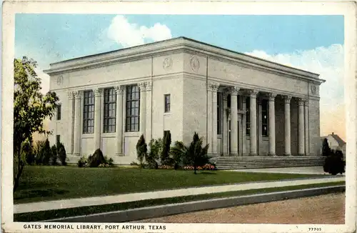 Port Arthur - Gates Memorial Library -436766