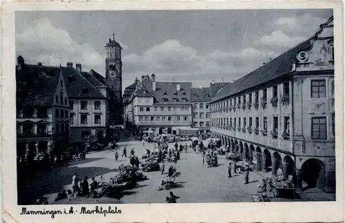 Memmingen/Bayern/Schwaben/Unterallgäu - Marktplatz -337876